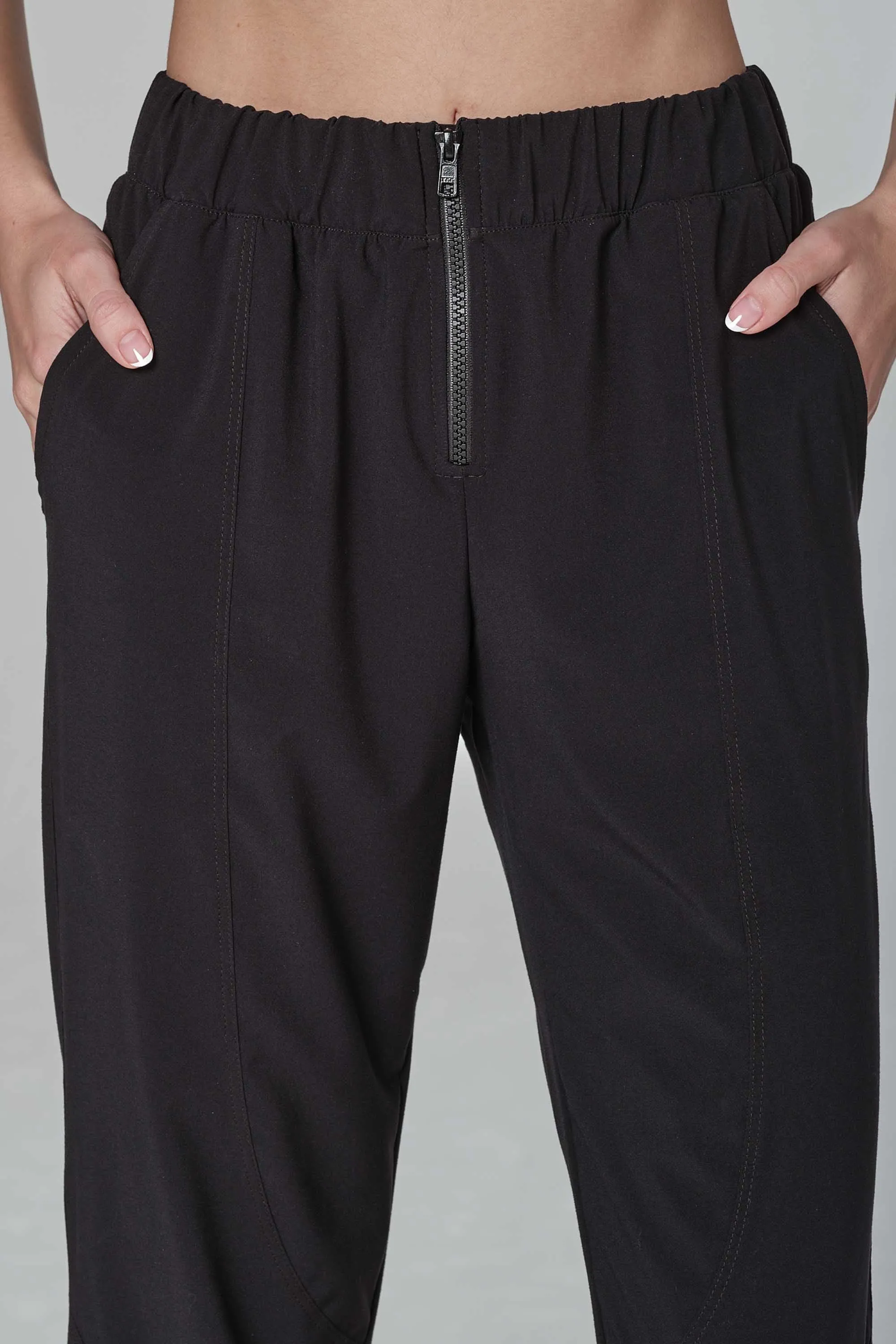 Zip Code Black Jogger